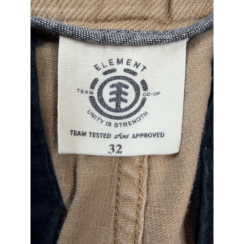 Element Team Co-Op Mens Corduroy Pants Tan Khaki Size 32 Skateboarding Casual - Picture 2 of 16